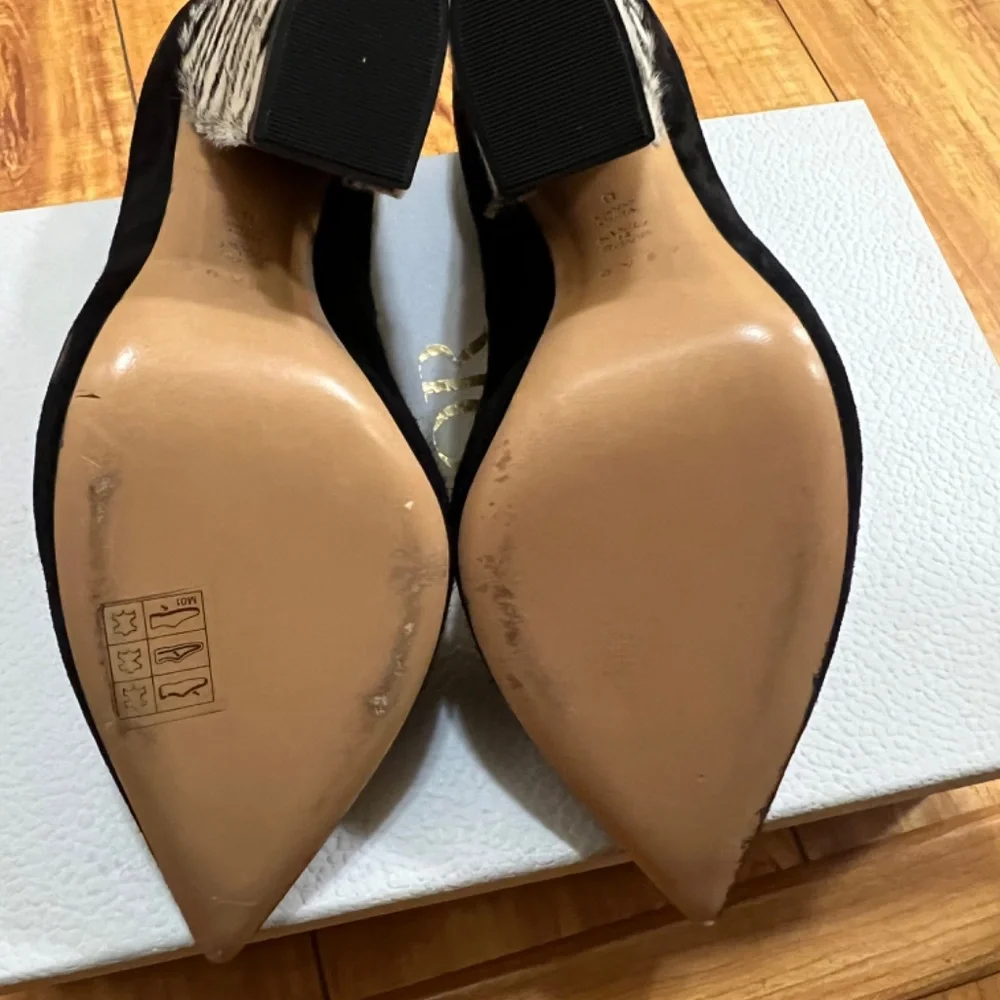 Casadei Black and White High Heels - Picture 3 of 4